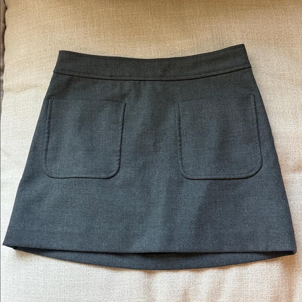 NWT Aritzia Charcoal Mini Skirt
